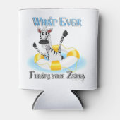 Funny Was auch immer deinen Zebra schweben lässt Dosenkühler (Vorderseite)