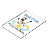 Funny Was auch immer deinen Zebra schweben lässt Notizblock (Linke Seite)