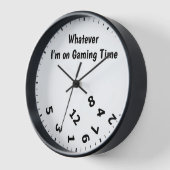 Funny, was auch immer ich auf Gaming Time Clock bi Uhr (Winkel)