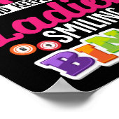 Funny, was Balls hat und die Damen Behalte Poster (Ecke)