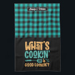 Funny, was gut kocht, Personalisiert aussehen Geschirrtuch<br><div class="desc">Das coole Küchenhandtuch macht das Kochen noch angenehmer. Personalisiertes Geschenk für Familie und Freunde,  die Liebe Kochen,  Backen und probieren neue Rezepte in der Küche. Passen Sie die Formulierung an Ihren Anlass an. Mit dem Design-Tool können Sie den Schriftart-,  Schriftart- und Schriftart-Typ weiter ändern.</div>