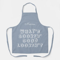 Funny, was ist Kochen gut aussehen' blau 