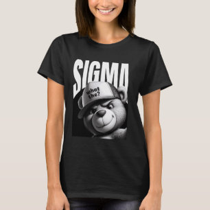 Funny, was Sigma Ironic Meme Brainrot Zitat T-Shirt