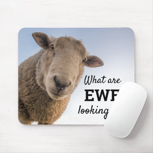 Funny, was wir uns den Spaß der Schafe anschauen Mousepad (Mit Mouse)