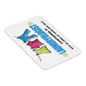 Funny Wäsche Magnet (Rechte Seite)