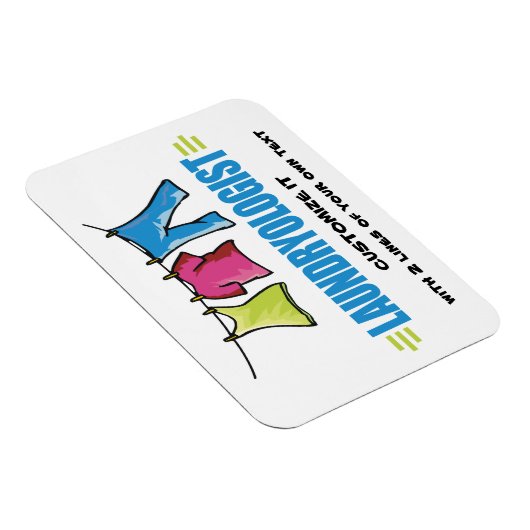 Funny Wäsche Magnet (Rechte Seite)