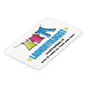 Funny Wäsche Magnet (Linke Seite)