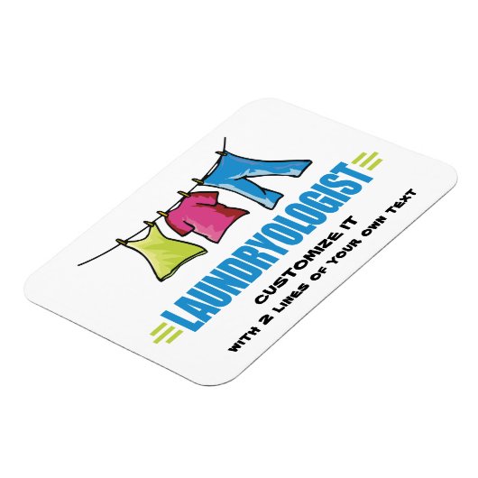Funny Wäsche Magnet (Linke Seite)
