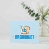 Funny Wäsche Postkarte (Stehend Vorderseite)