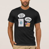 Funny Wäsche Spaß Waschmaschine Dirty Joke T-Shirt (Vorderseite)