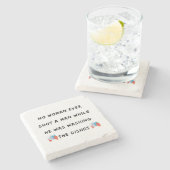 Funny Washing Geschirr Zitat, Funny Kitchen Zitate Steinuntersetzer (Seitenansicht)