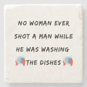 Funny Washing Geschirr Zitat, Funny Kitchen Zitate Steinuntersetzer
