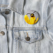 Funny Wasp Button (Beispiel)