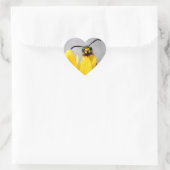 Funny Wasp Sticker (Tasche)