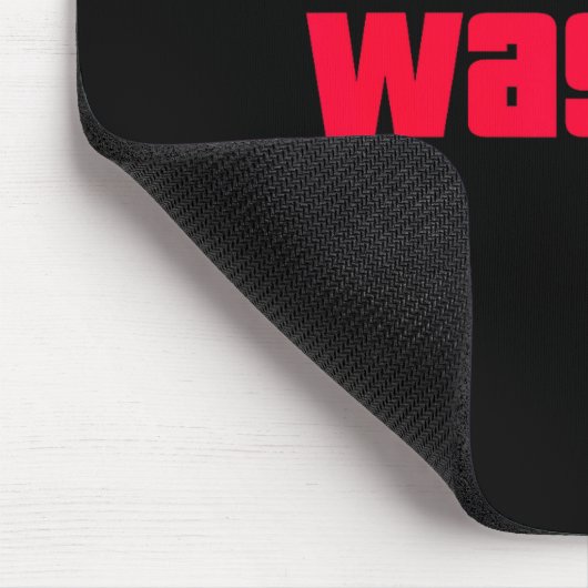 Funny Wasted Gaming Insred Wasted Novelty  Mousepad (Ecke)