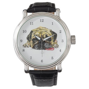Funny Watch mit Rug Dog Armbanduhr