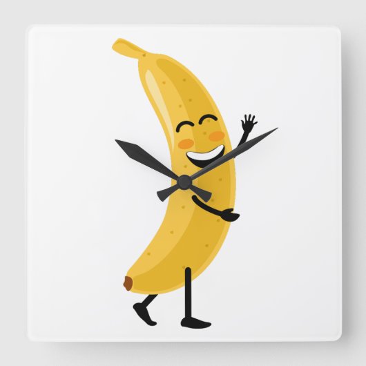 Funny watch quadratische wanduhr (Vorderseite)