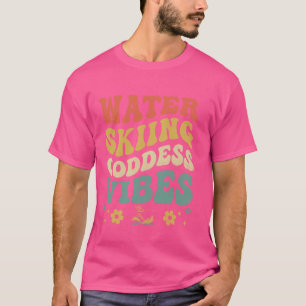 Funny Water Ski Ski Ski Ski Albergo Cooles Skigebi T-Shirt