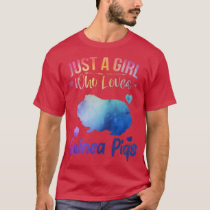 Funny Watercolor Sea Ozean Nur ein Mädchen, das G  T-Shirt