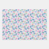 Funny Watercoloured Cats For Cat Lovers Geschenkpapier Set (Vorderseite 3)