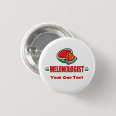 Funny Watermelon Button (Vorne & Hinten)