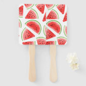 Funny Watermelon Fans - Fresh Fruit Summer Fans  Fächer (Vorne und Hinten)