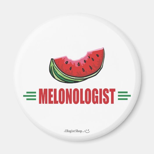 Funny Watermelon Magnet (Vorne)