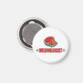 Funny Watermelon Magnet (Vorderseite/Rückseite)