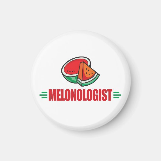 Funny Watermelon Magnet (Vorne)