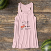 Funny Watermelon Zitat Melonade Tank Top