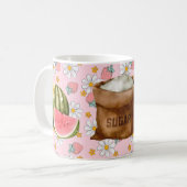 Funny Watermelon Zucker Tasse (Vorderseite Links)