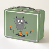 Funny Wave Monster Metall Brotdose (Vorderseite)