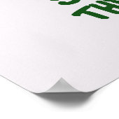 Funny Way to End Party Poster (Ecke)