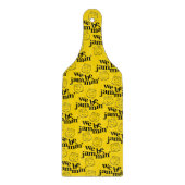 Funny We Be Jammin's lächelnde Tanzsaunen Schneidebrett (Vorderseite)