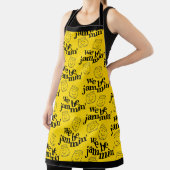 Funny We Be Jammin's lächelnde Tanzsaunen Schürze (InSitu)