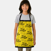 Funny We Be Jammin's lächelnde Tanzsaunen Schürze (Insitu)