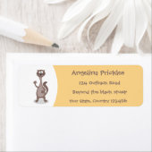 Funny Weasel Cartoon Illustration (Insitu)