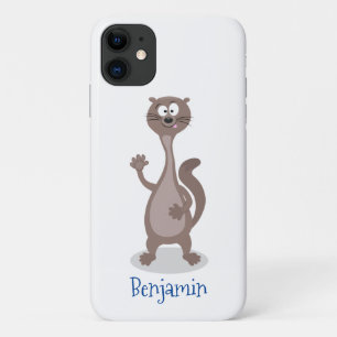 Funny Weasel Cartoon Illustration Case-Mate iPhone Hülle