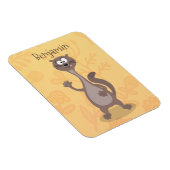 Funny Weasel Cartoon Illustration Magnet (Rechte Seite)