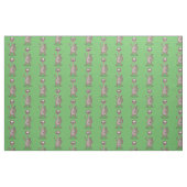 Funny Weasel Cartoon Illustration Stoff (Fat Quarter (45,7 x 55,9 cm))