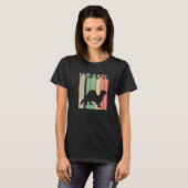 Funny Weasel Costume T-Shirt (Vorne ganz)