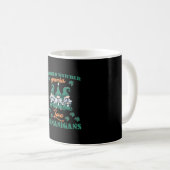 Funny Weather Watcher Gnomies St. Patrick's Day Kaffeetasse (VorderseiteRechts)