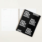 Funny Weckte Fast Repeat Graphic Sarcastic Planer (Anzeige)