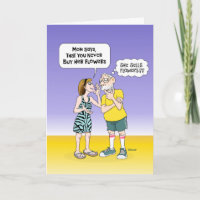 Funny Wedding Anniversary Card für Mama