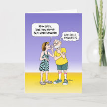 Funny Wedding Anniversary Card für Mama