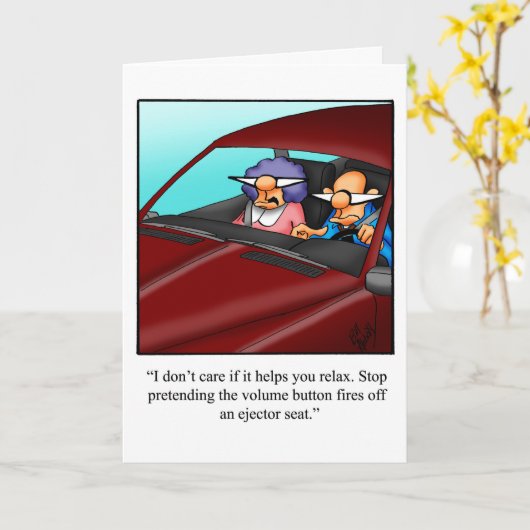 Funny Wedding Anniversary Card Karte (Gelbe Blume)