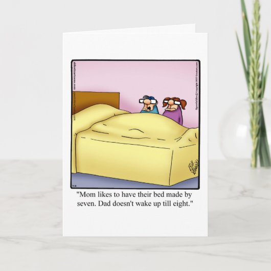 Funny Wedding Anniversary Card Karte (Vorderseite)