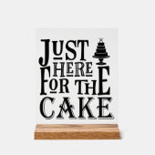 Funny Wedding Cake Acrylschild (Vorderseite)