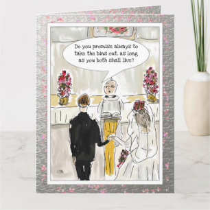 Funny Wedding Card Karte