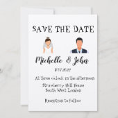 Funny Wedding Einladung (Vorderseite)